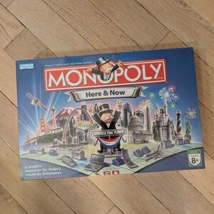 Monopoly Here & Now Board Game